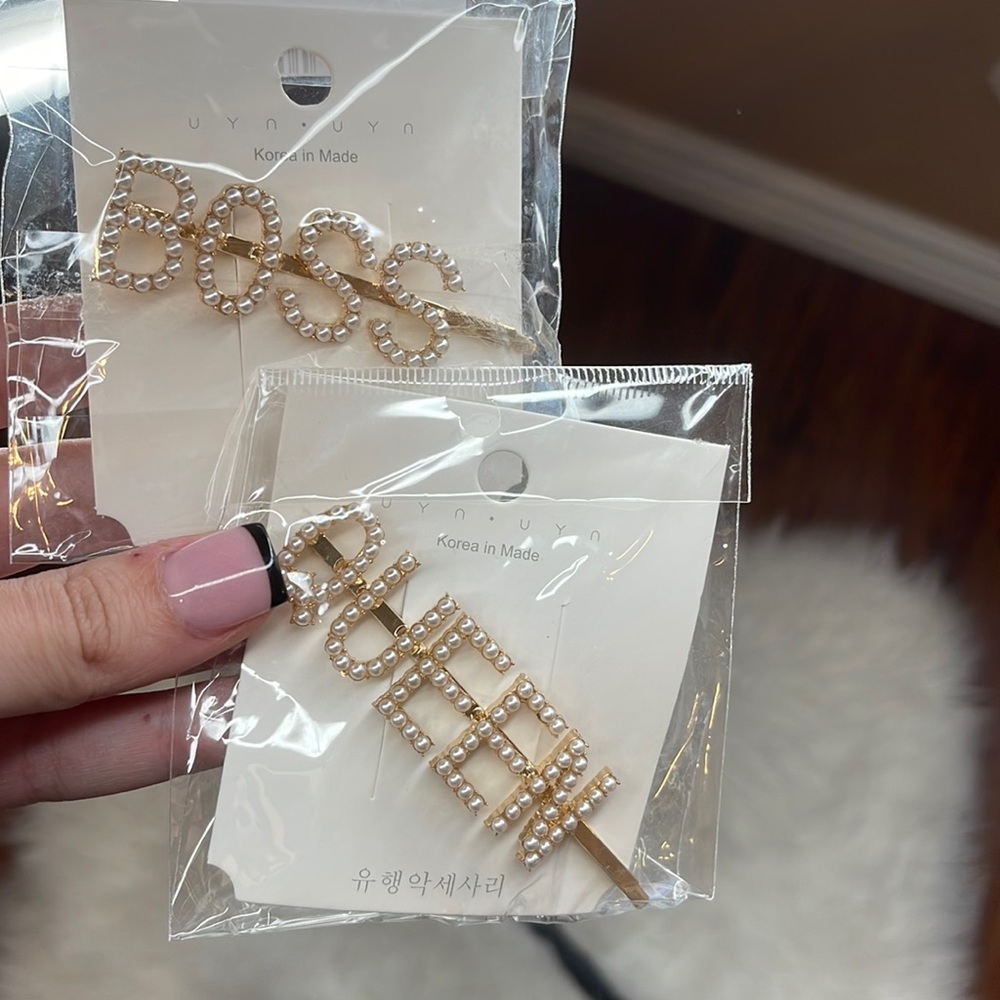 Bundle Together. Queen & Boss Hair Clip